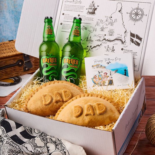 Large 'DAD' Cornish Pasty & Rattlers Gift Hamper - Proper Pasty Company